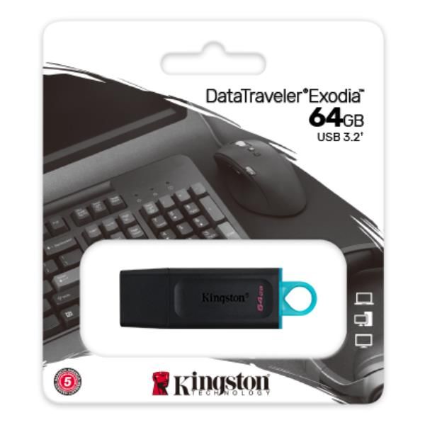 Pen Drive 128Gb Data Traveler Exodia USB 3.2